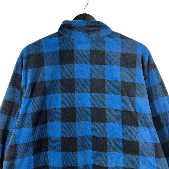 Wrangler Authentic Polyester Plaid Button Down - Picture 6 of 7